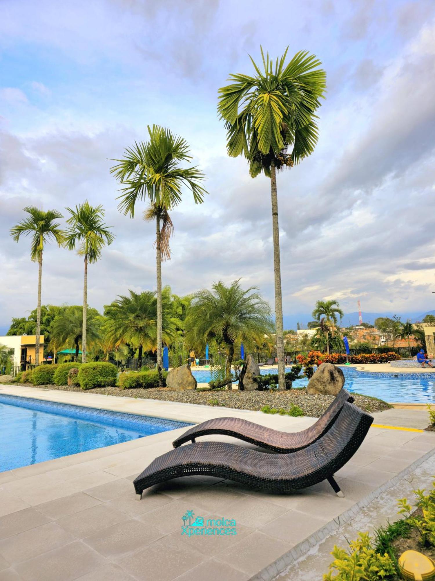 Apartamento Privado Vacacional A 5M Del Aeropuerto, 20 Minutos Del Parque Del Cafe Y Centro De Armenia Con 4 Piscinas, 3 Jacuzzi, Sauna By Molca Xperiences 3H Exteriör bild